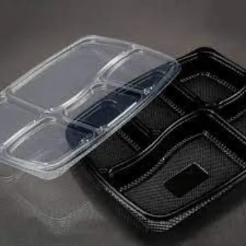 Multicolor Plastic Disposable Trays